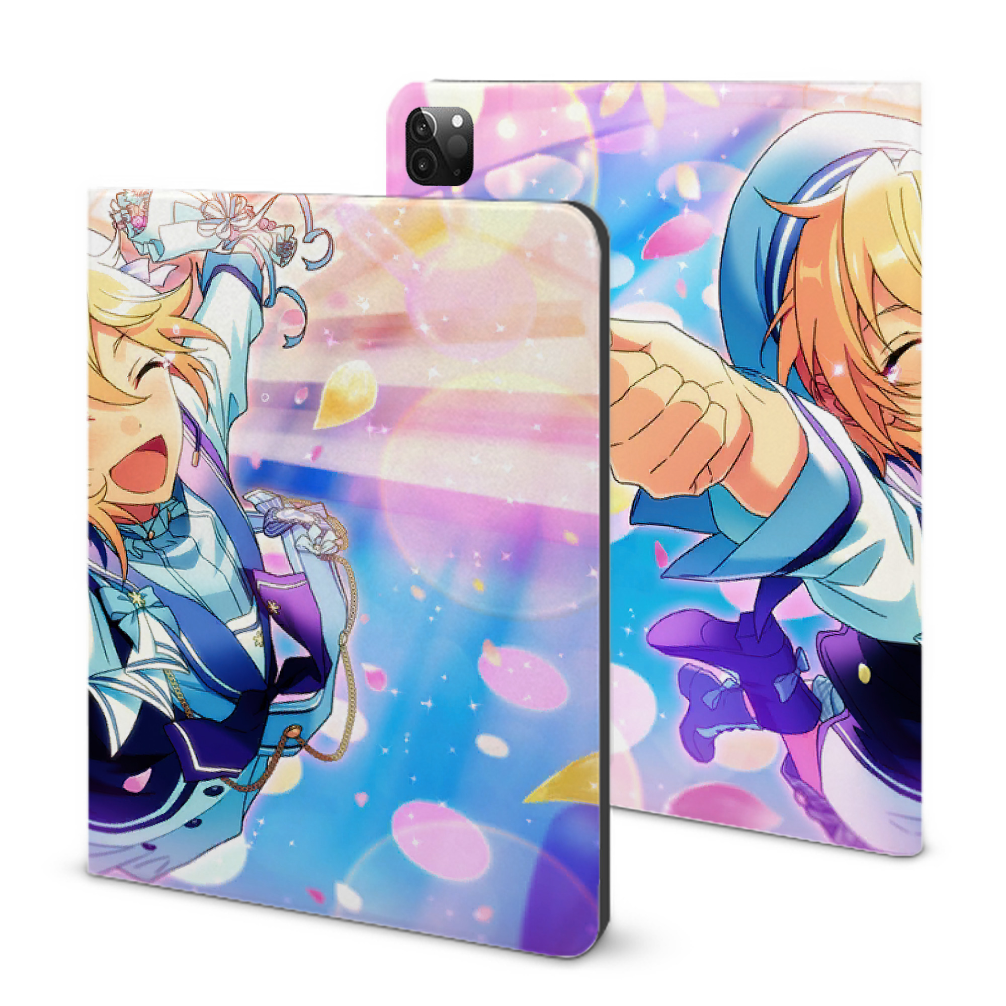（画像用） あんさんぶるスターズ! Ensemble Stars IPadケース ペンホルダー付き ブックスタイルデザイン